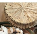 Prato de Madeira Natural  sem pé